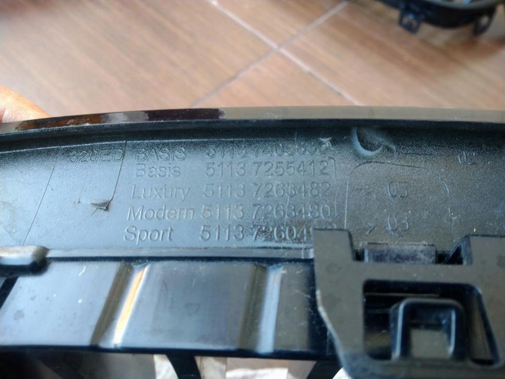 фото №15, Решётка радиатора решётка радиатора левая правая bmw 3 f30 f31