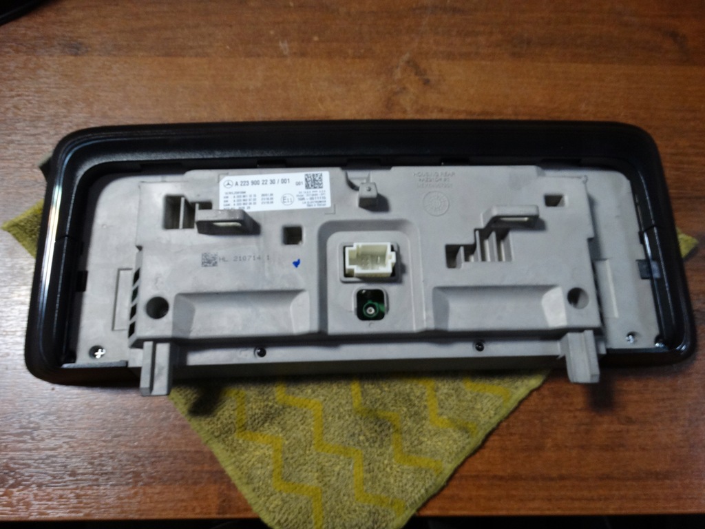 фото №5, Idealny счетчик приборы lcd mercedes w223 1