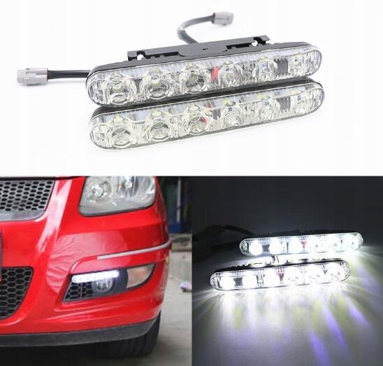 фото №1, Mocne світло do рух dziennej led короткі drl