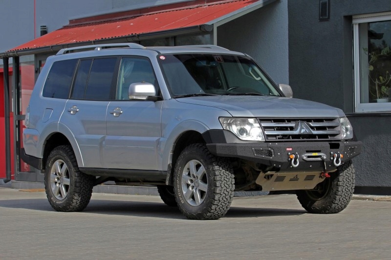 фото №9, Бампер передний стальной mitsubishi pajero 4 v80 more 4x4
