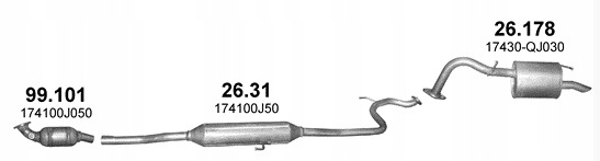 фото №8, Toyota yaris 1.3 16v rok produkcji 2005 - 11/2008 катализатор автомобильный