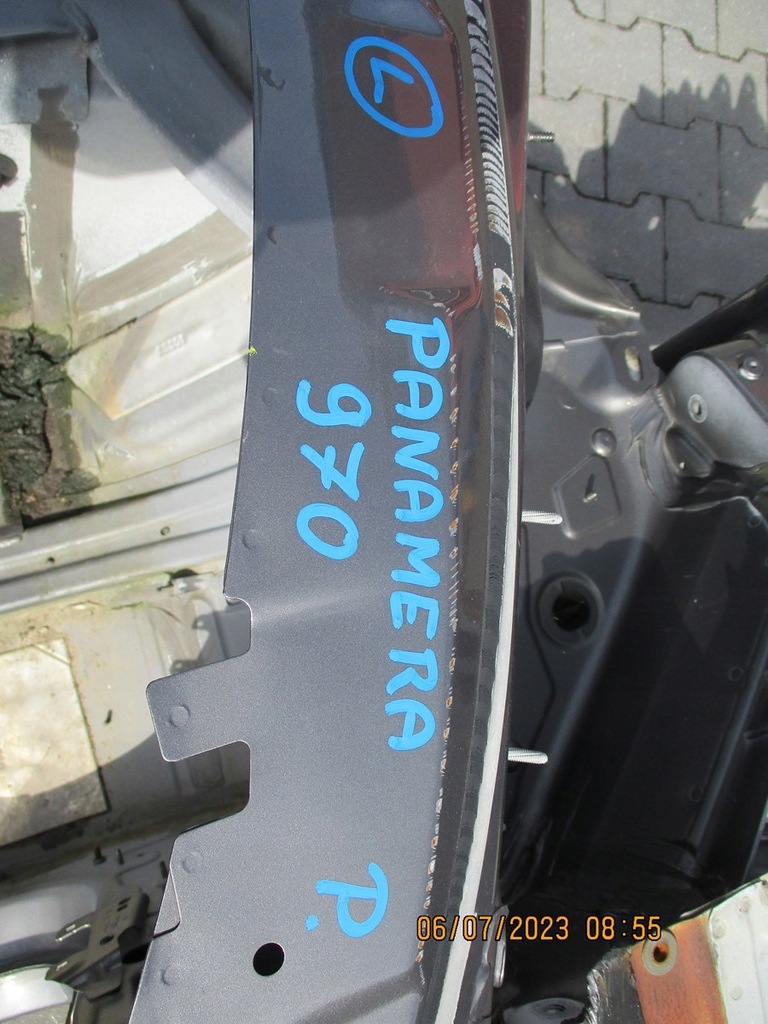 фото №5, Лонжерон четверть правая porsche panamera 970