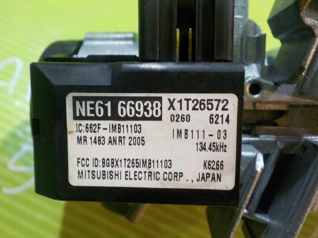 фото №9, Mazda mx5 iii 06r замок запалювання з ключ ne61 66938