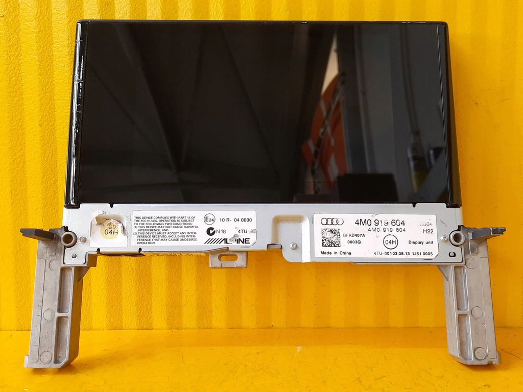фото №1, Audi q7 4m дисплей екран 4m0919604