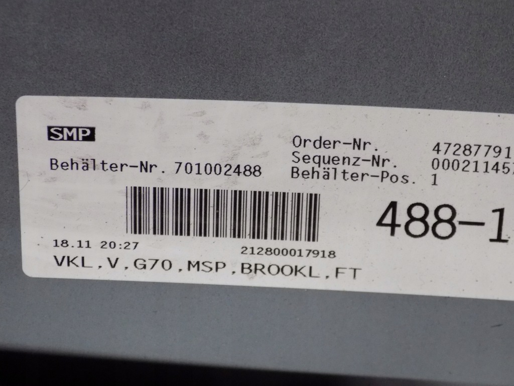 фото №11, Bmw 7' g70 бампер передний brooklyn m-pak 6pdc