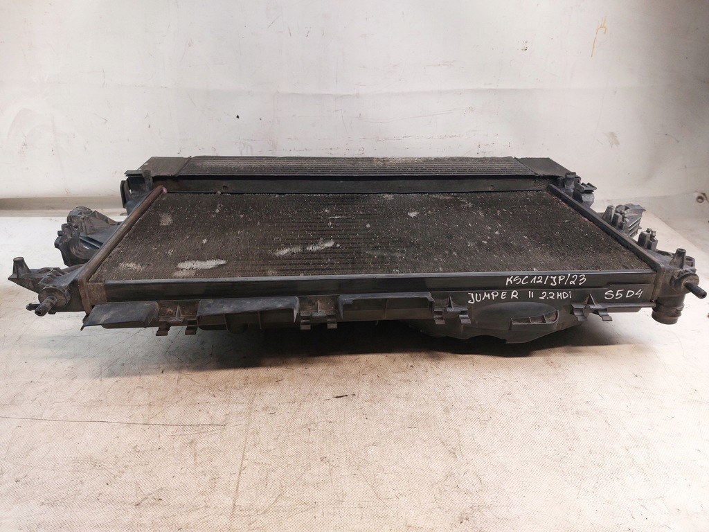 фото №8, Набір радіатор вентилятор citroen jumper ii 2.2hdi