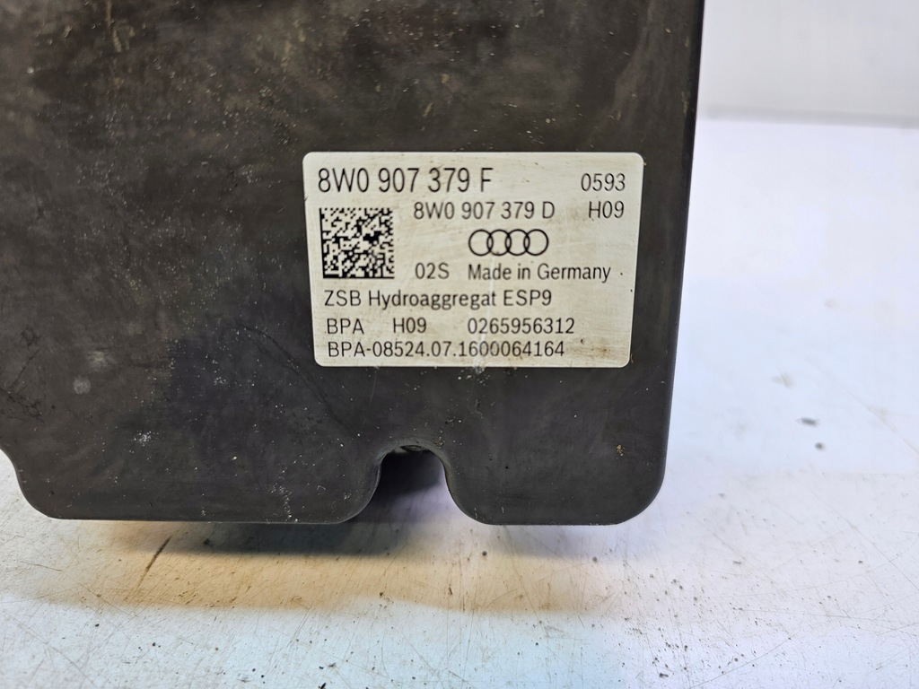 фото №6, Насос блок управления abs esp audi a4 b9 a5 8w 8w0907379f 8w0907379d