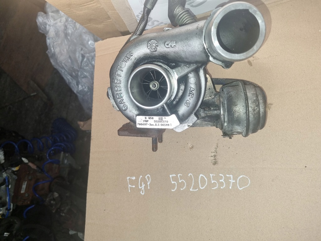 фото №1, Турбонагнетатель alfa romeo gt 1.9 jtd 55205370