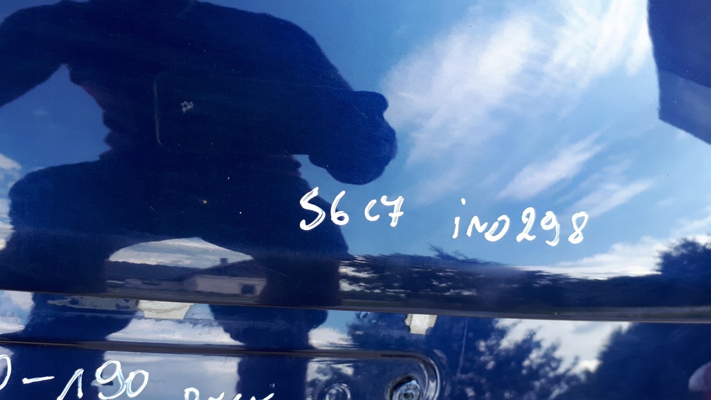 фото №9, S6 c7 a6 4g кришка багажника багажника задня sedan lx5p