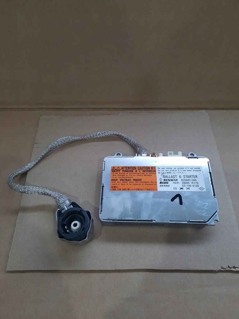 фото №1, Преобразователь ксенон renault vel satis 8200051260 39000-16170 031100-0130