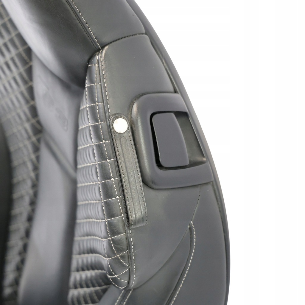 фото №12, Audi a3 s3 8v cabrio сиденье подогреваемый левый перед передний czarna кожа