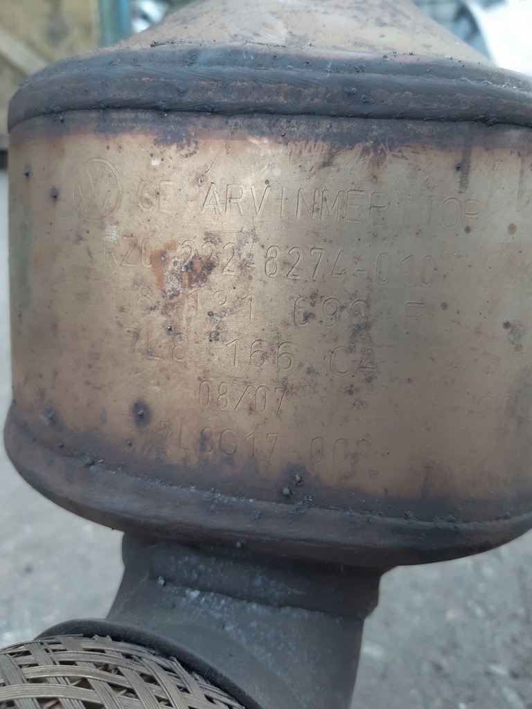 фото №7, Audi q7 4l touareg 4.2 tdi катализатор 7l8131690f