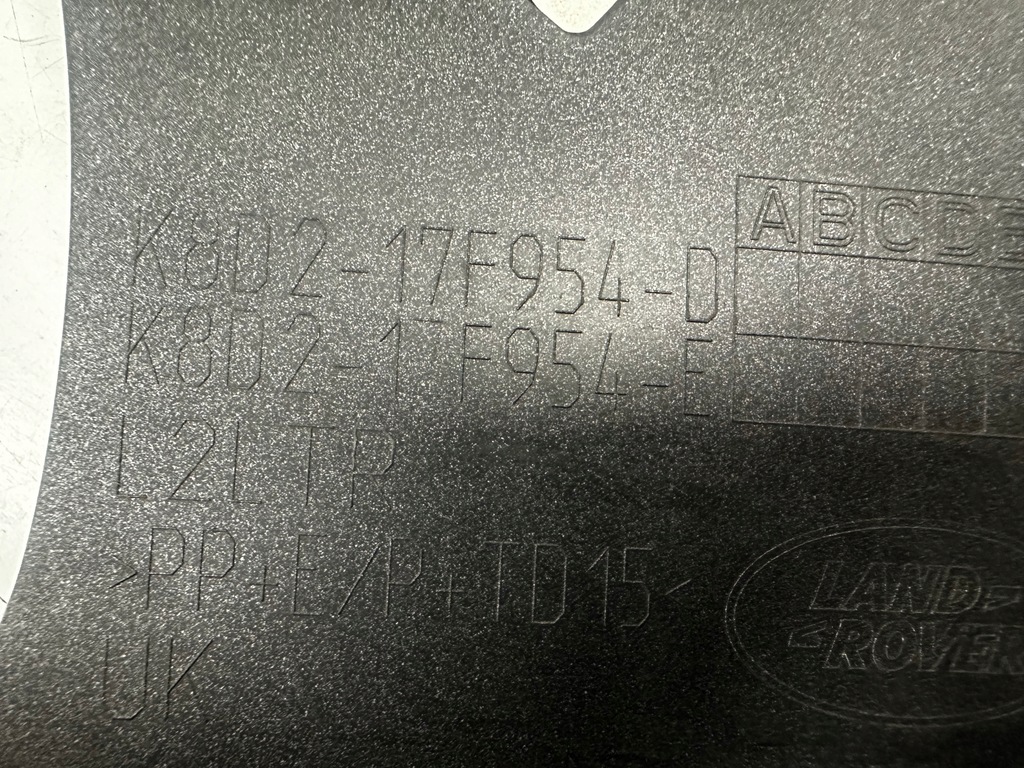 фото №3, Накладка диффузор hokey спойлер w бампер задняя land range rover evoque ii 2