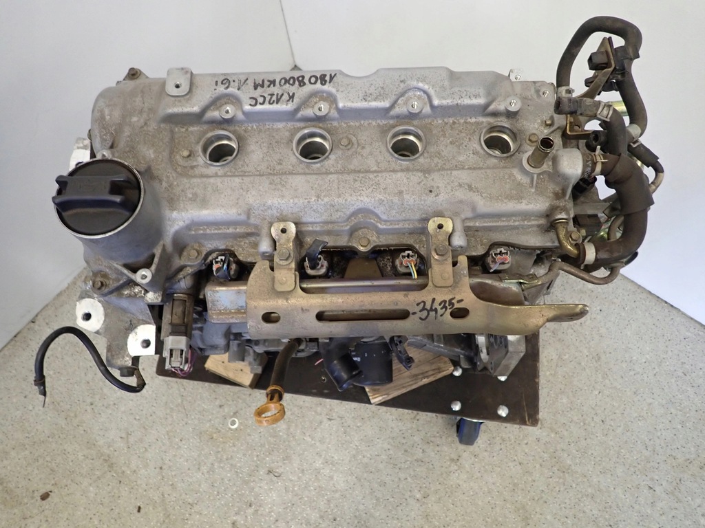 фото №11, Nissan note e11 micra k12 1.6 benz двигун hr16 двигун 180tyś