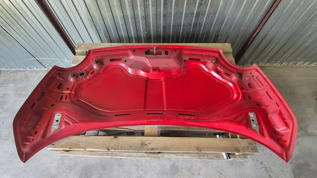 фото №5, Капот кришка двигуна fiat 500 lata 2007-2015 czerwona