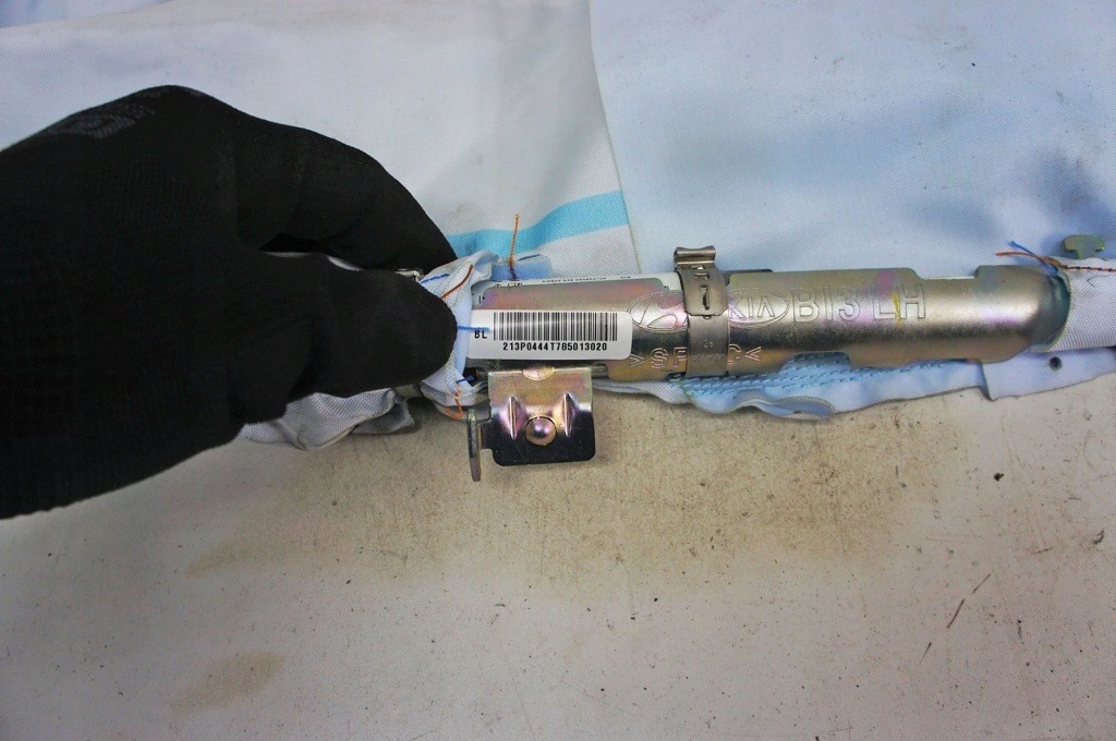 фото №6, Mr098 hyundai i20 iii 20- ^ подушка безопасности шторка безопасности левая hb