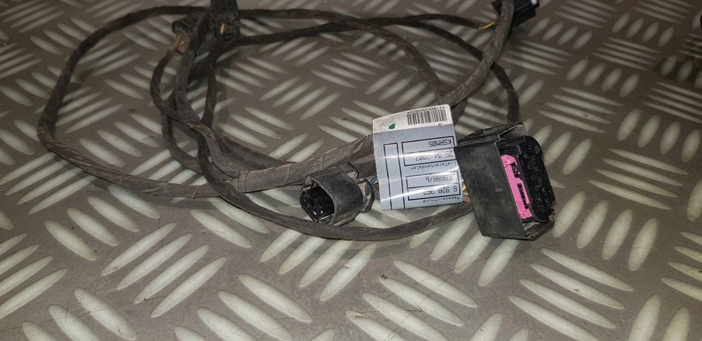 фото №7, Bmw 5 e60 e61 03-06r жгут датчиков парктроник pdc бампера задняя 6928366