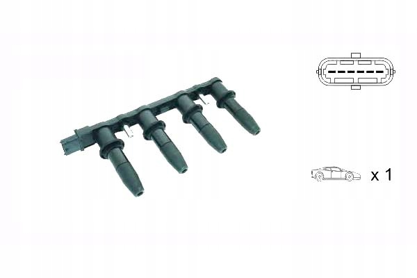 фото №2, Катушка зажигания opel janmor