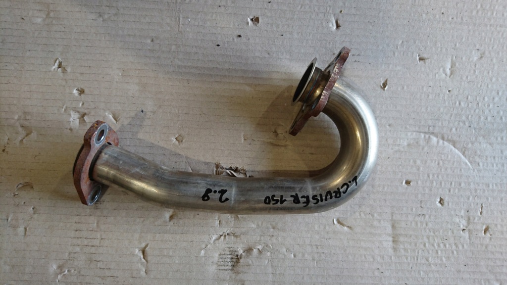 фото №1, Трубка труба шланг egr выхлопных газов land cruiser 150 2.8