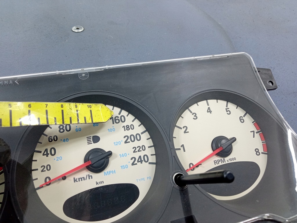 фото №8, Pt cruiser 2.0 16v счетчик приборы eu 04671535ah