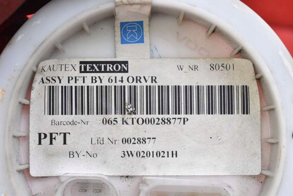 фото №8, Помпа насос пального 3w0201021h bentley continental 1 i gt 6.0 w12 560 km