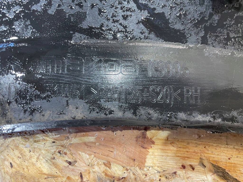 фото №11, Mazda cx3 cx-3 14- молдинг накладка na крила правий задня задня