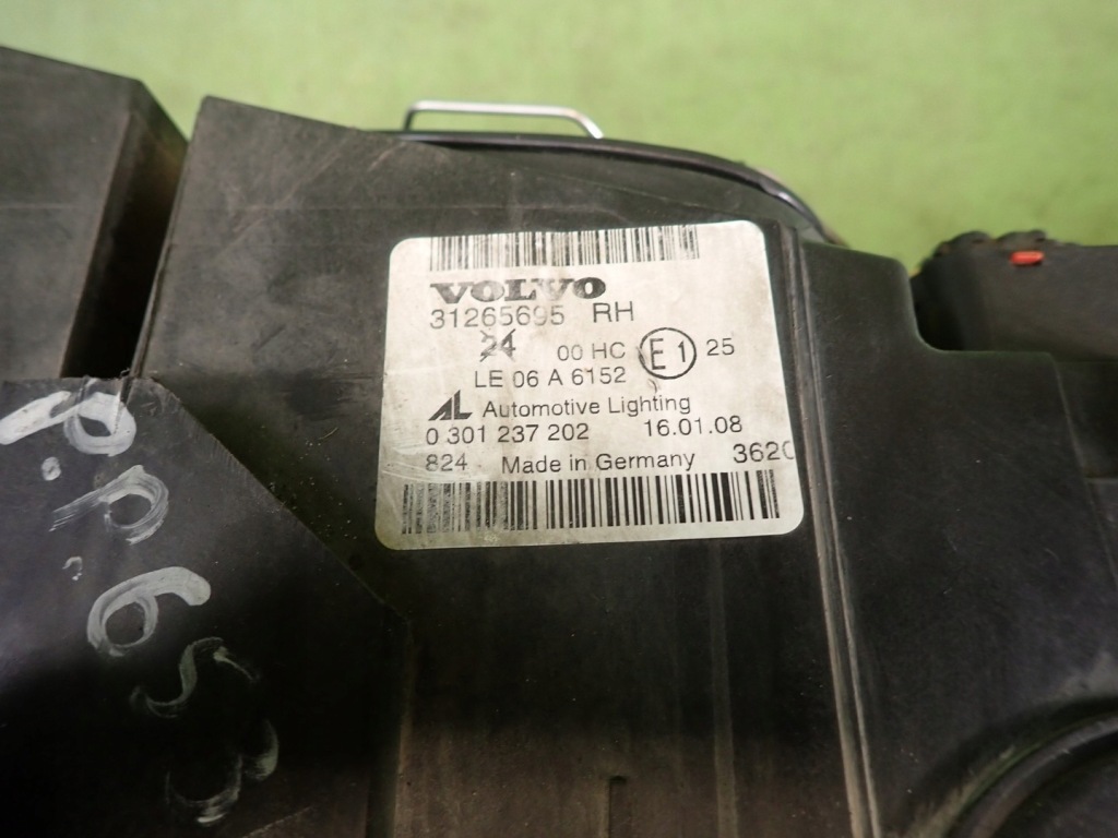 фото №10, Фара правий лівий лампа комплект volvo s40 ii lift 07r 31265695 31265694
