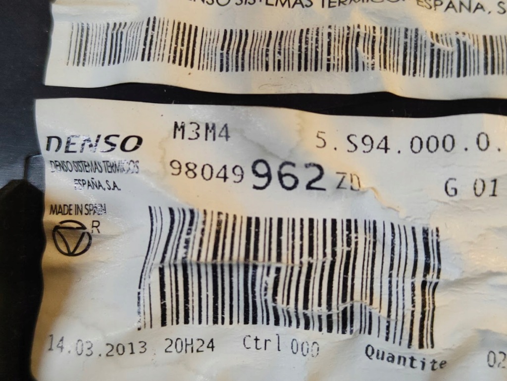 Отопитель воздуходувка citroen c elysee 98049962zd Недорого