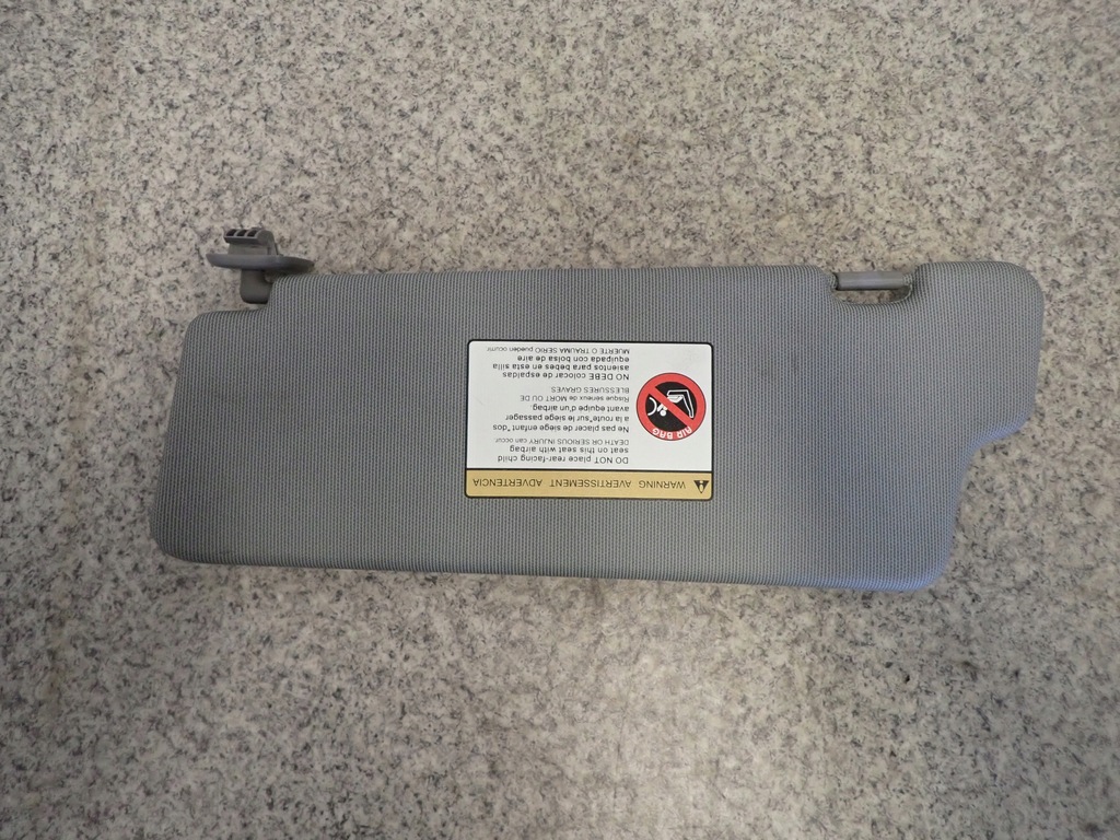 фото №4, Lacetti nubira 03- козырёк против солнцезащитный правый