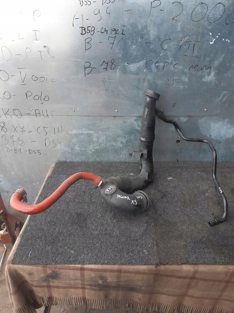 фото №7, Jaguar xj x351 xf x250 3.0d труба інтеркулер