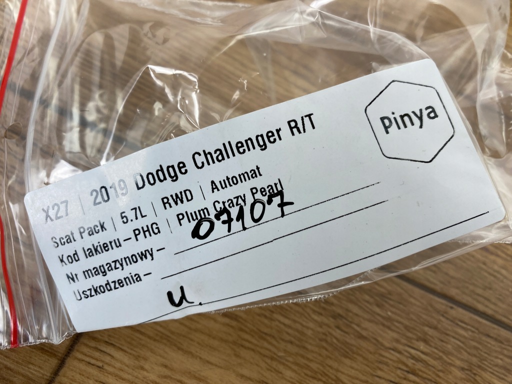 фото №8, Защита заглушка бампера dodge challenger charger 2015+ usa