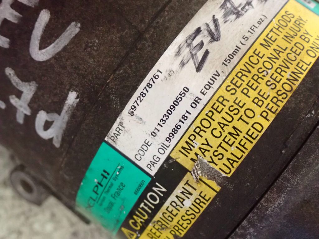 фото №4, Honda civic vii 7 01-05 компресор кондиціонера