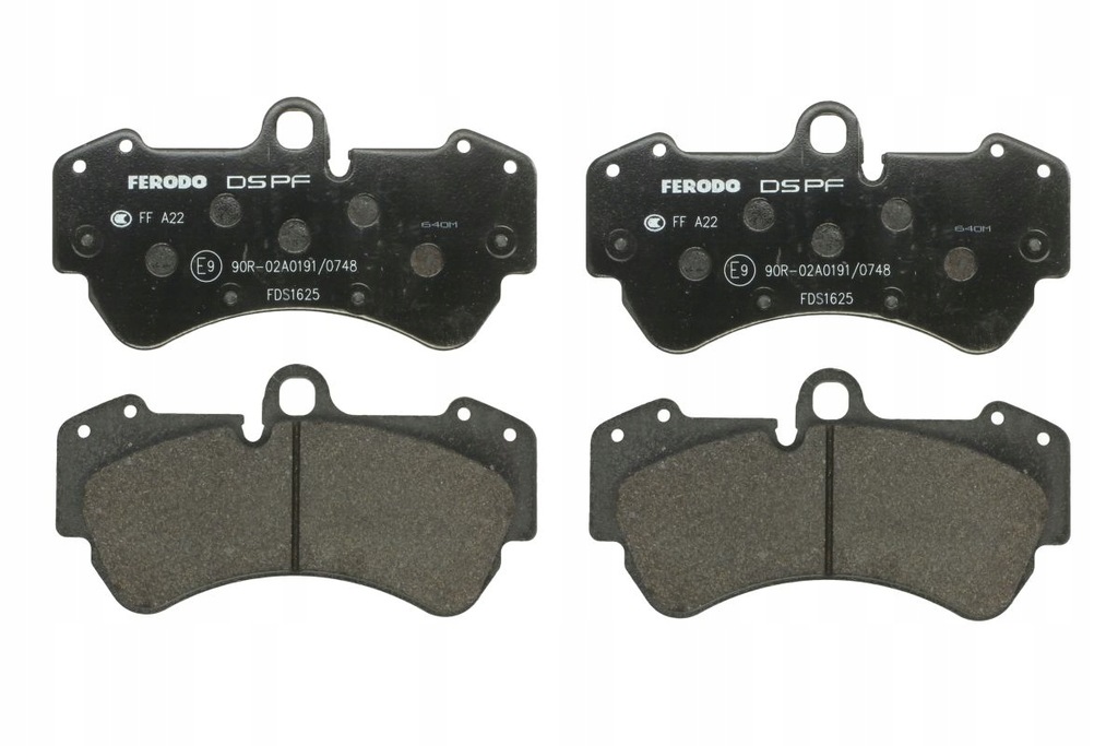 фото №1, Ferodo ds performance fds1625 porsche cayenne, vw