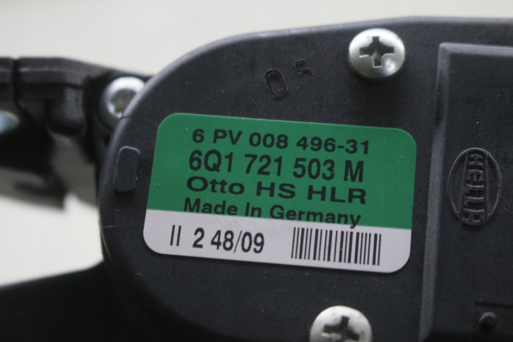 фото №4, Педаль газа seat ibiza iv 1.4 tdi