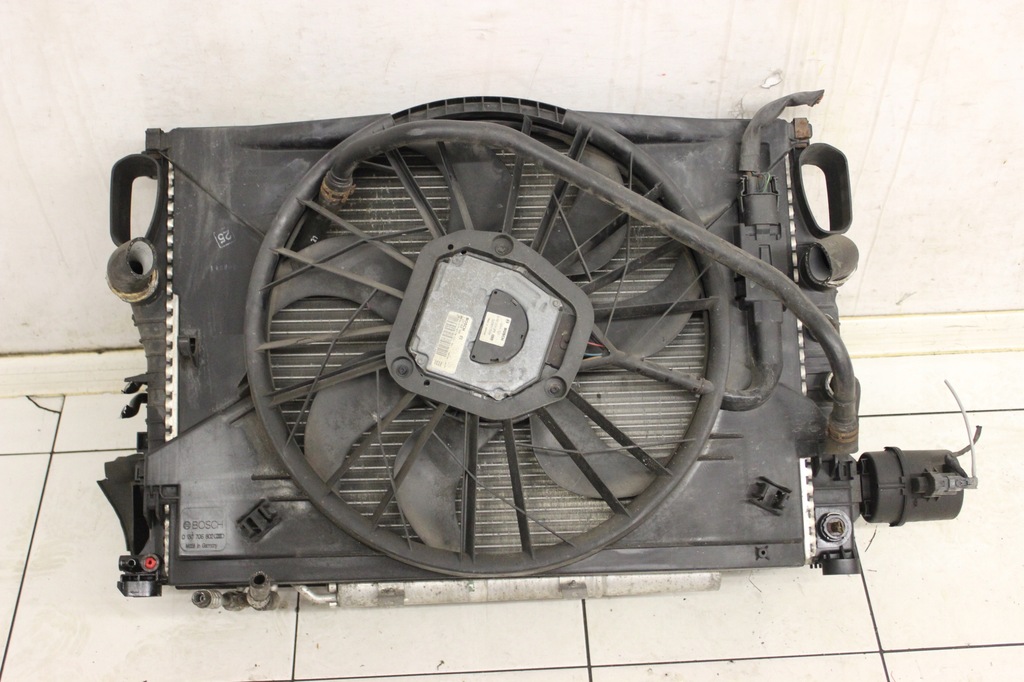 фото №1, Радиатор вентилятор mercedes w211 2.6 b автоматическая коробка передач