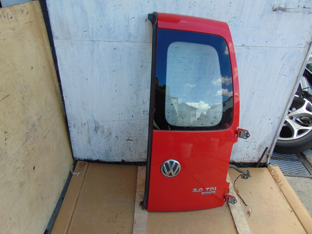 фото №5, Дверь правый задняя створка vw caddy iii lift 2010-