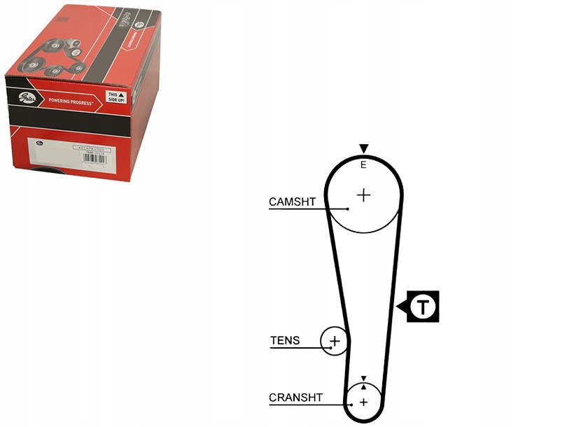 фото №1, Ремень распределительного вала subaru justy ii suzuki alto baleno