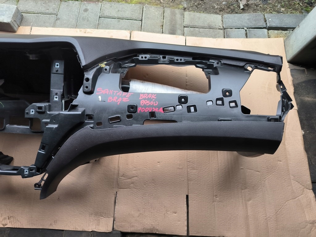 фото №6, Hyundai santa fe iii панель приладів консоль