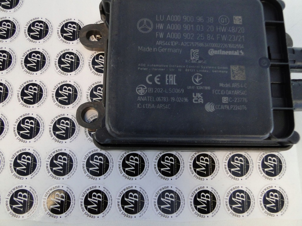 фото №6, Mercedes s klasa 223 w223 радар distronic plus