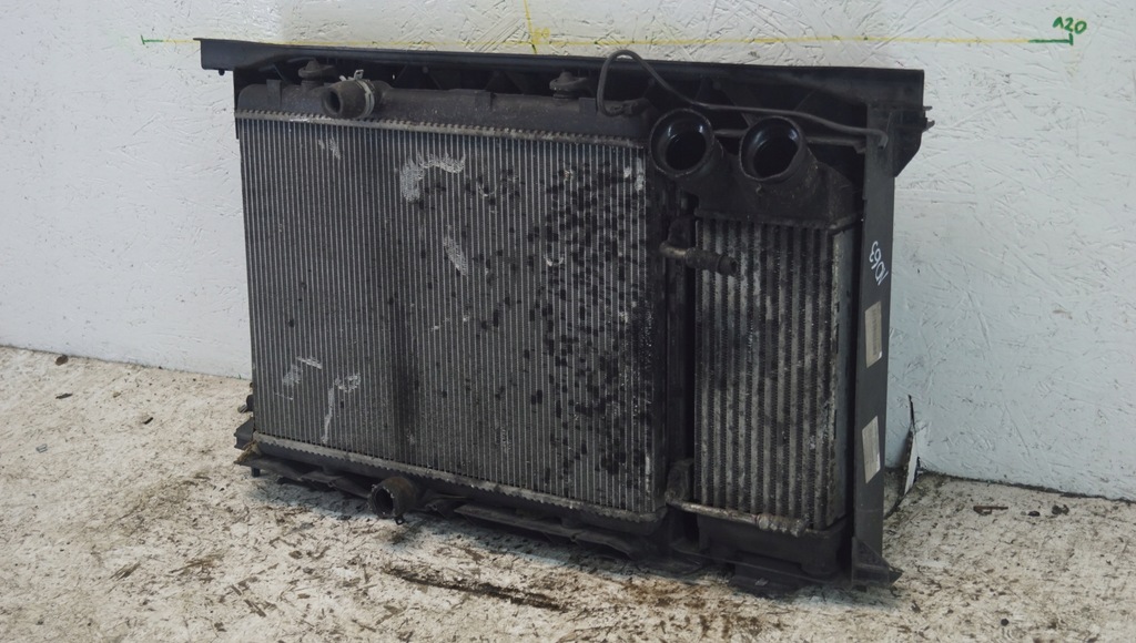 фото №9, Pas передний радиатор citroen c4 picasso 1.6 hdi