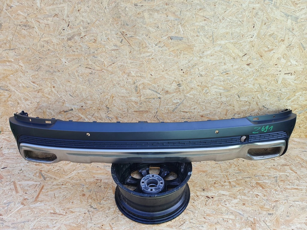 фото №1, Volvo xc60 бампер задня задній накладка хром