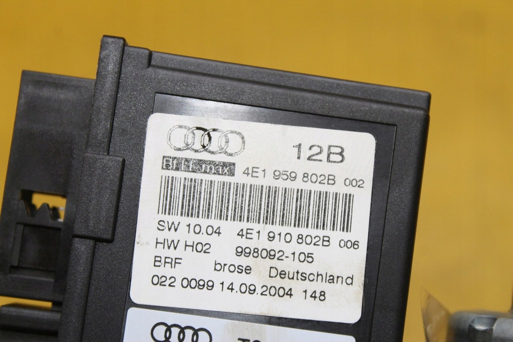 фото №6, Моторчик стекло правый перед audi a8 d3 4e1910802b