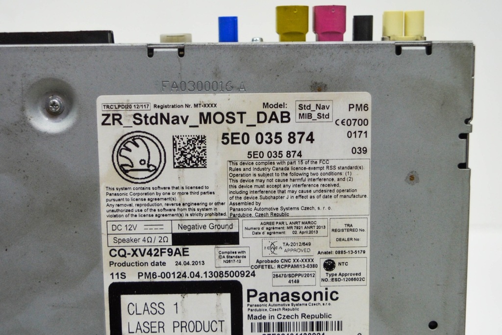 фото №8, Модуль навігації skoda octavia iii 5e3 5e0035874 2.0l дизель 110kw 2013