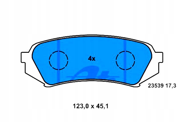 фото №1, Ate гальмівні колодки гальмівні lexus lx toyota land cruiser