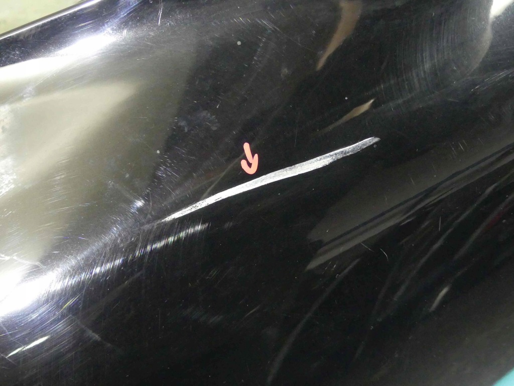 фото №9, Крыло перед левый vw touareg i 7l 02-06 чёрный