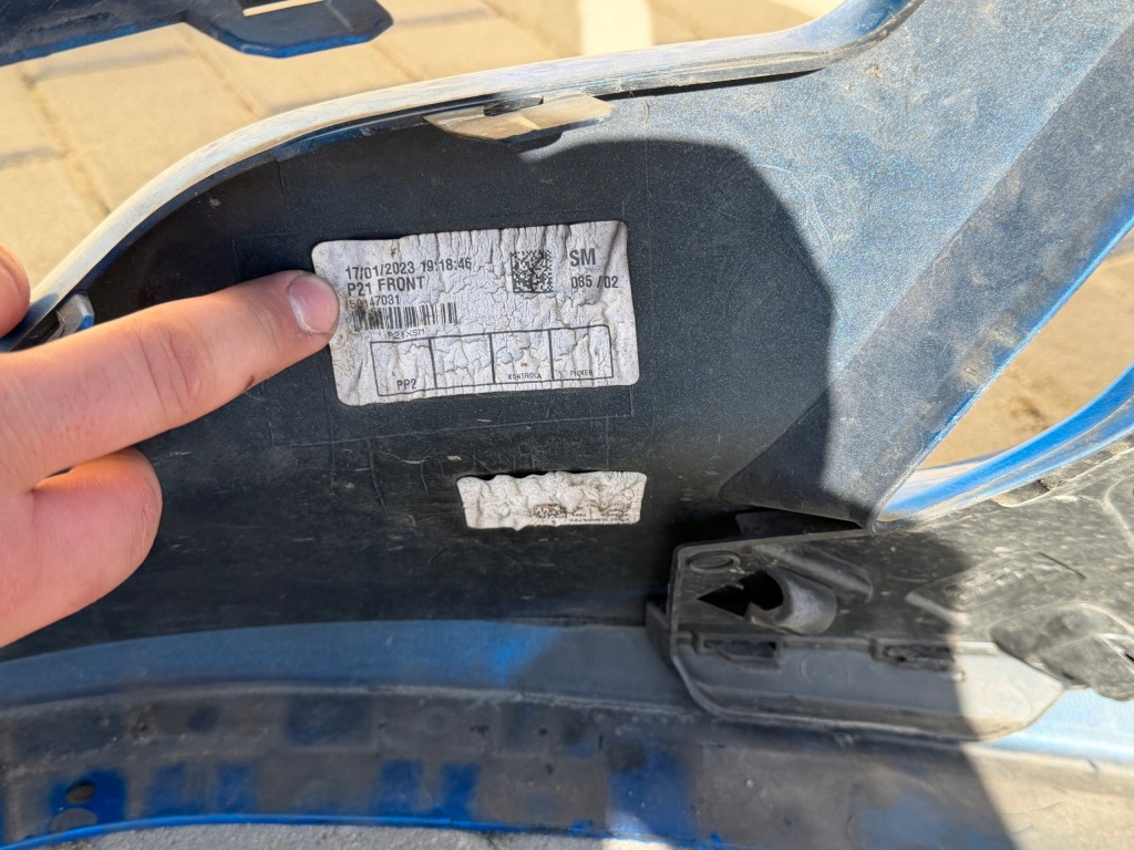 фото №7, Peugeot 208 ii gt бампер передній w колір esm + молдинг bł. права