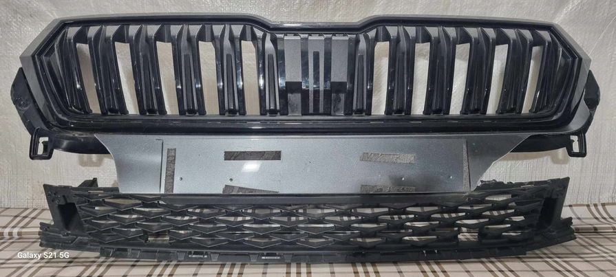 фото №5, Skoda karoq lift решётка радиатора решётка радиатора + решётка 57a853653g