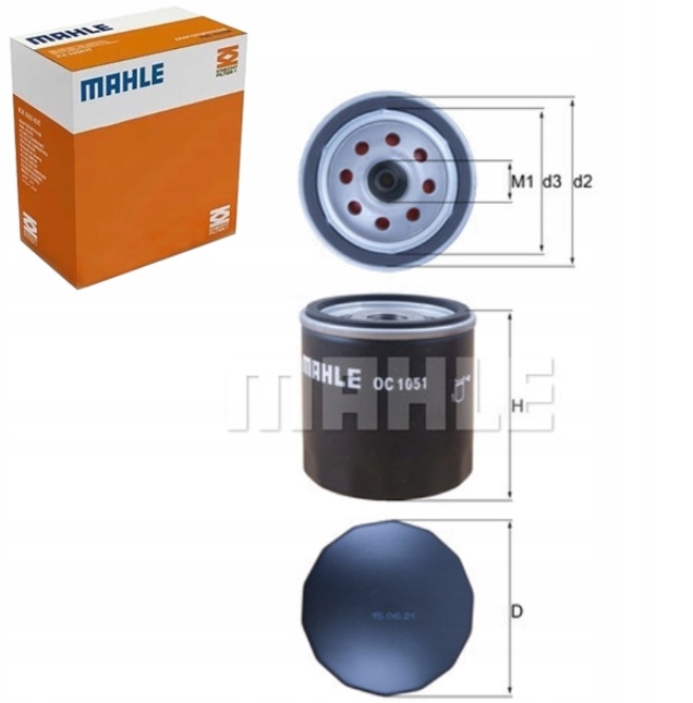 фото №1, Knecht oc 1051 фильтр масла