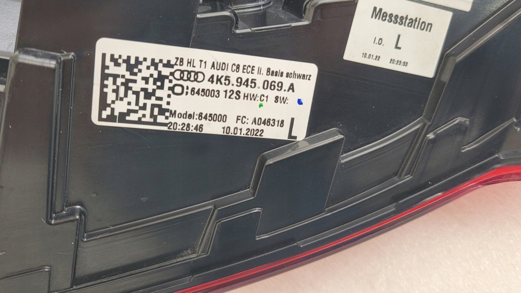 фото №9, Лампа ліва задня задня audi a6 c8 4k5 sedan led 2018-