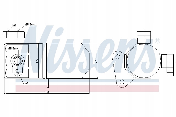 фото №8, Осушувач кондиціонера nissens 95432 pl dystrybucja